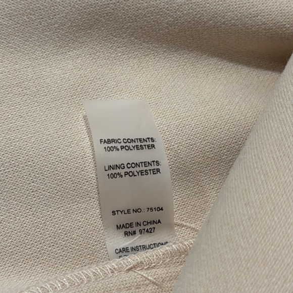 🎉HP🎉Dolce Cabo Short Flannel Trench Coat. Ladies Med. - Picture 12 of 13